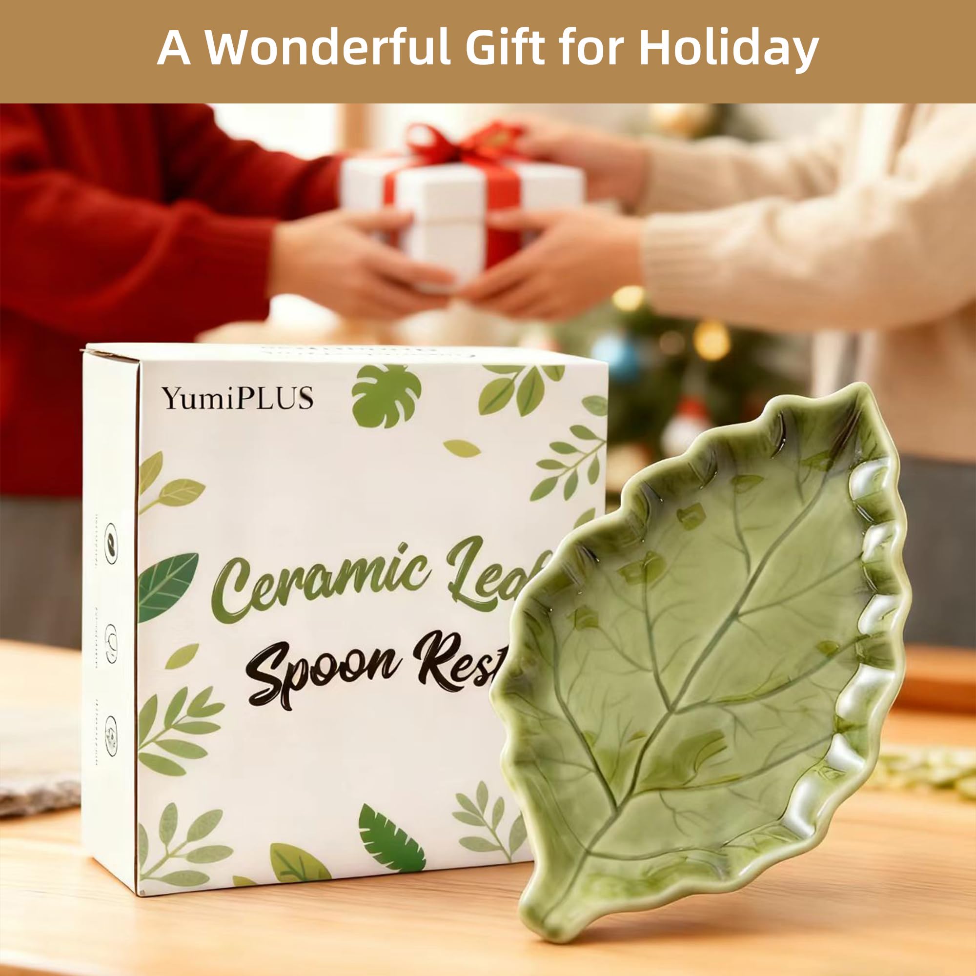 YumiPLUS farmhouse leaf design adds charm to kitchen decor
