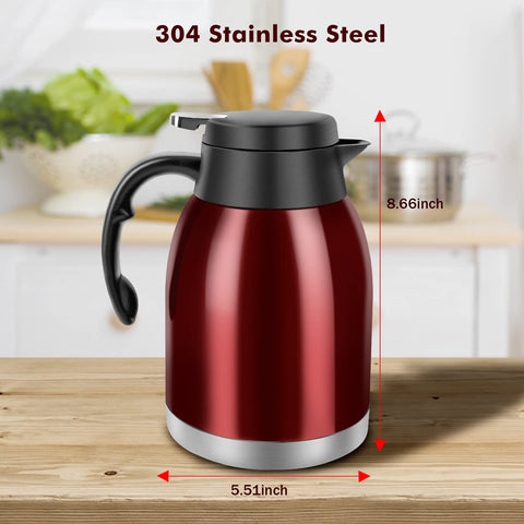 Yummy Sam carafe handle pour for easy one-handed serving