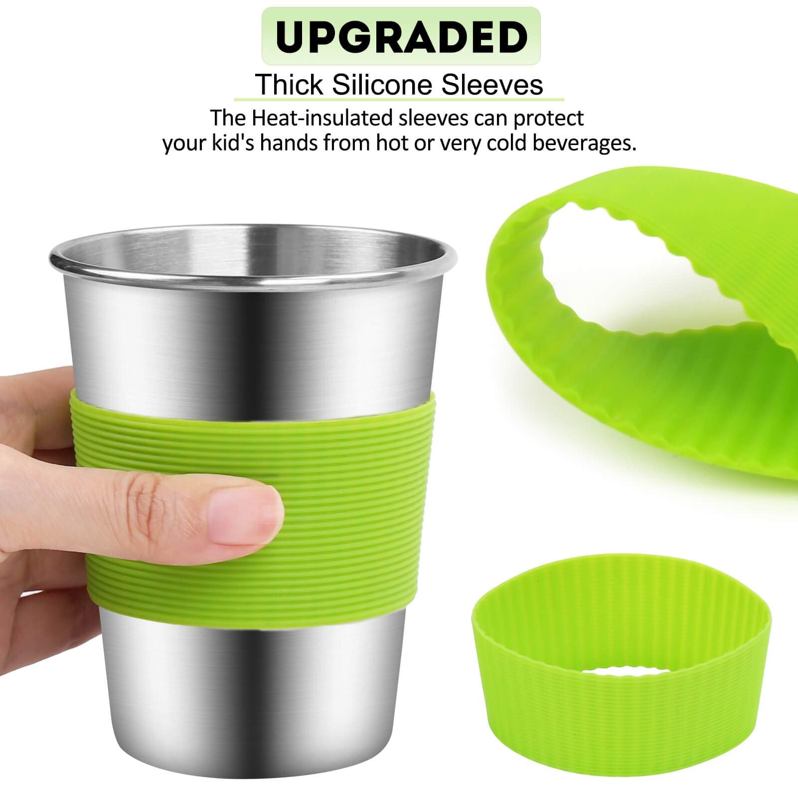 Yummy Sam dishwasher-safe cups simplify cleanup after meals and outings