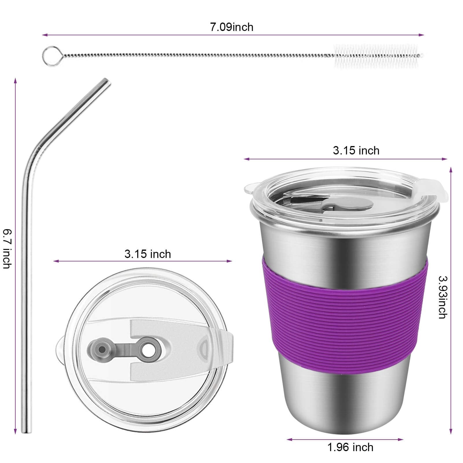 Yummy Sam spill-proof lid cup keeps drinks contained during playtime