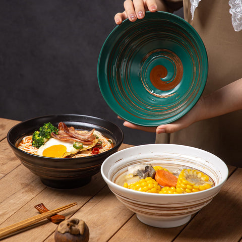 YUN TAO bowls microwave and dishwasher safe for easy cleanup