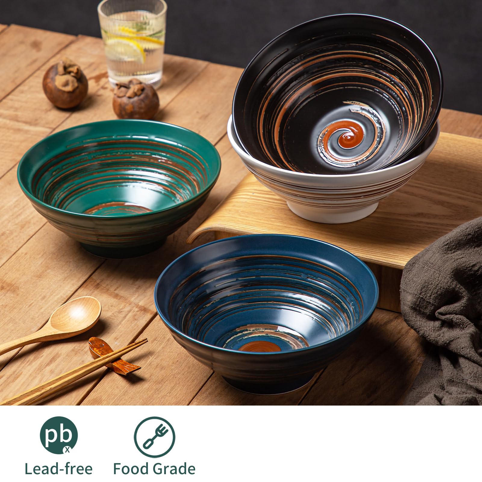 YUN TAO gift-ready ramen bowls; perfect housewarming present