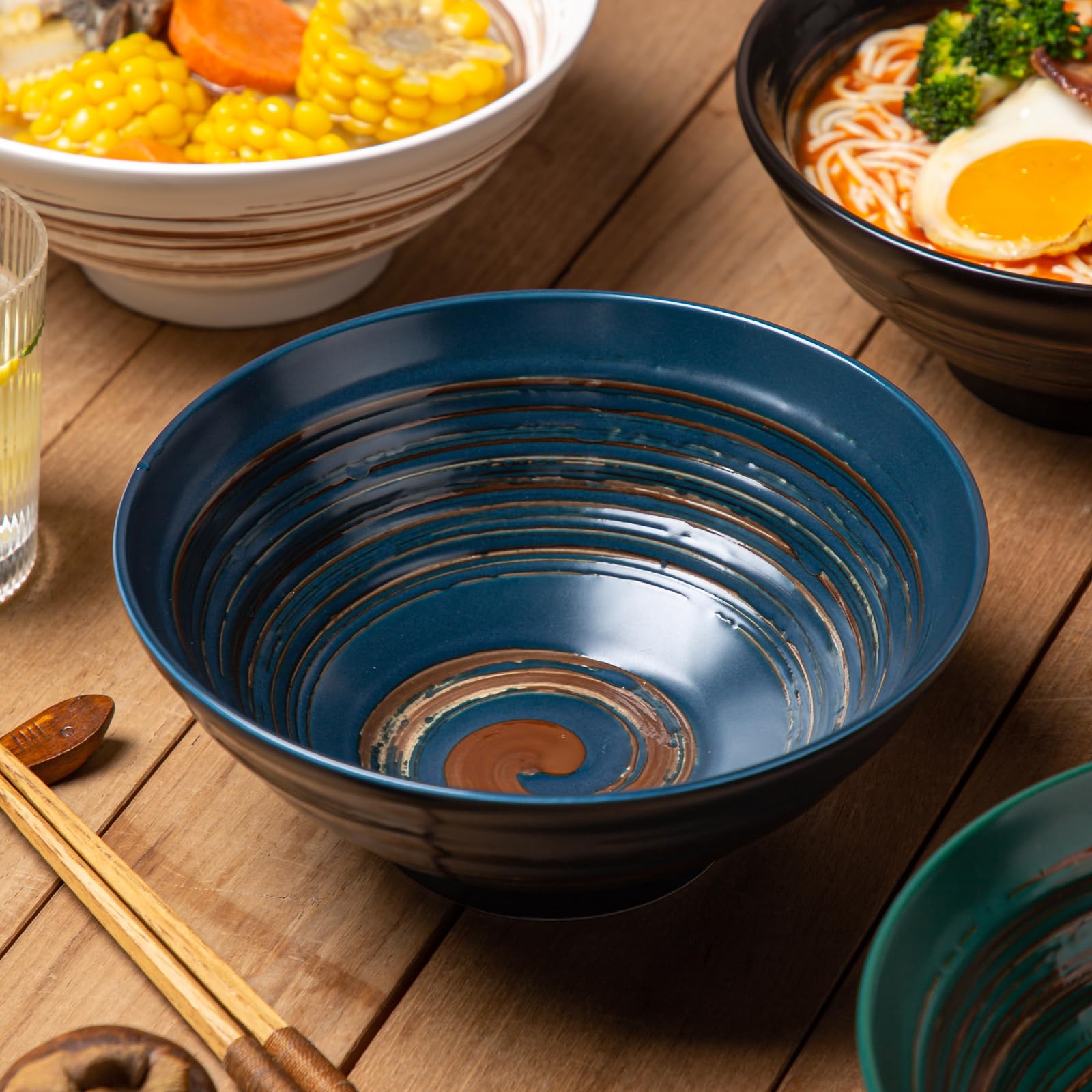 YUN TAO serving bowls; 35 oz capacity for meals