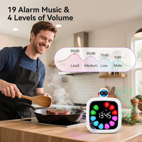 Yunbaoit color petal display lets you customize visuals to boost focus