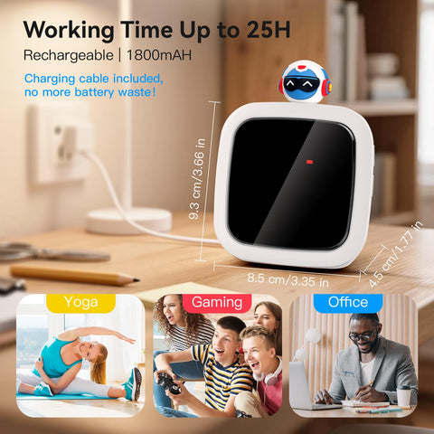 Yunbaoit timer DIY color display lets you customize themes.