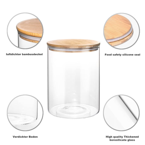 YUNCANG dishwasher-safe-bamboo-lids ensure easy cleaning.