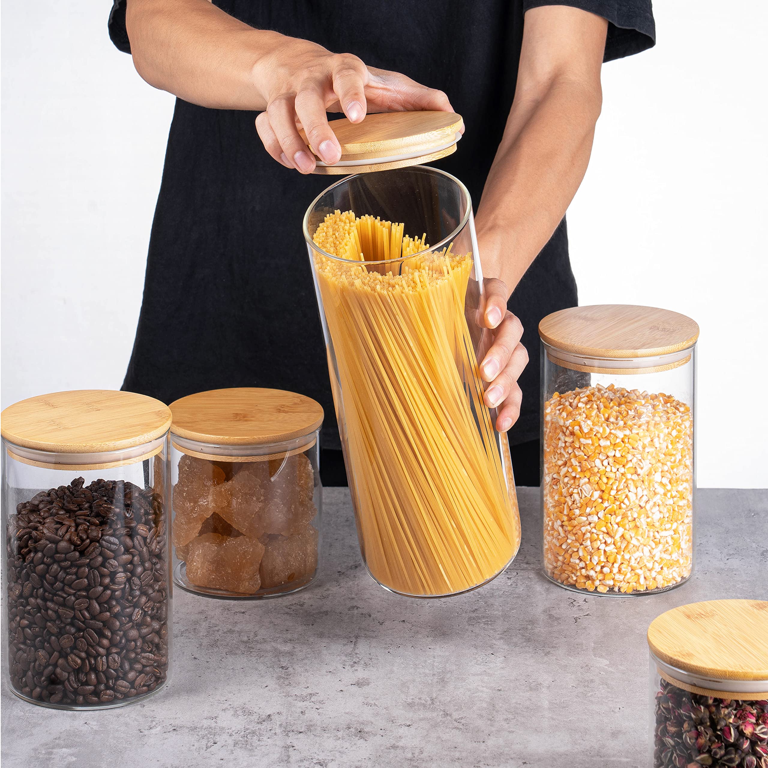 YUNCANG makes a thoughtful gift for health-conscious households seeking plastic-free storage.