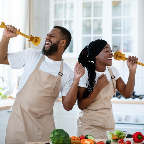 Yungyan music-themed kitchen set adds fun to cooking routines