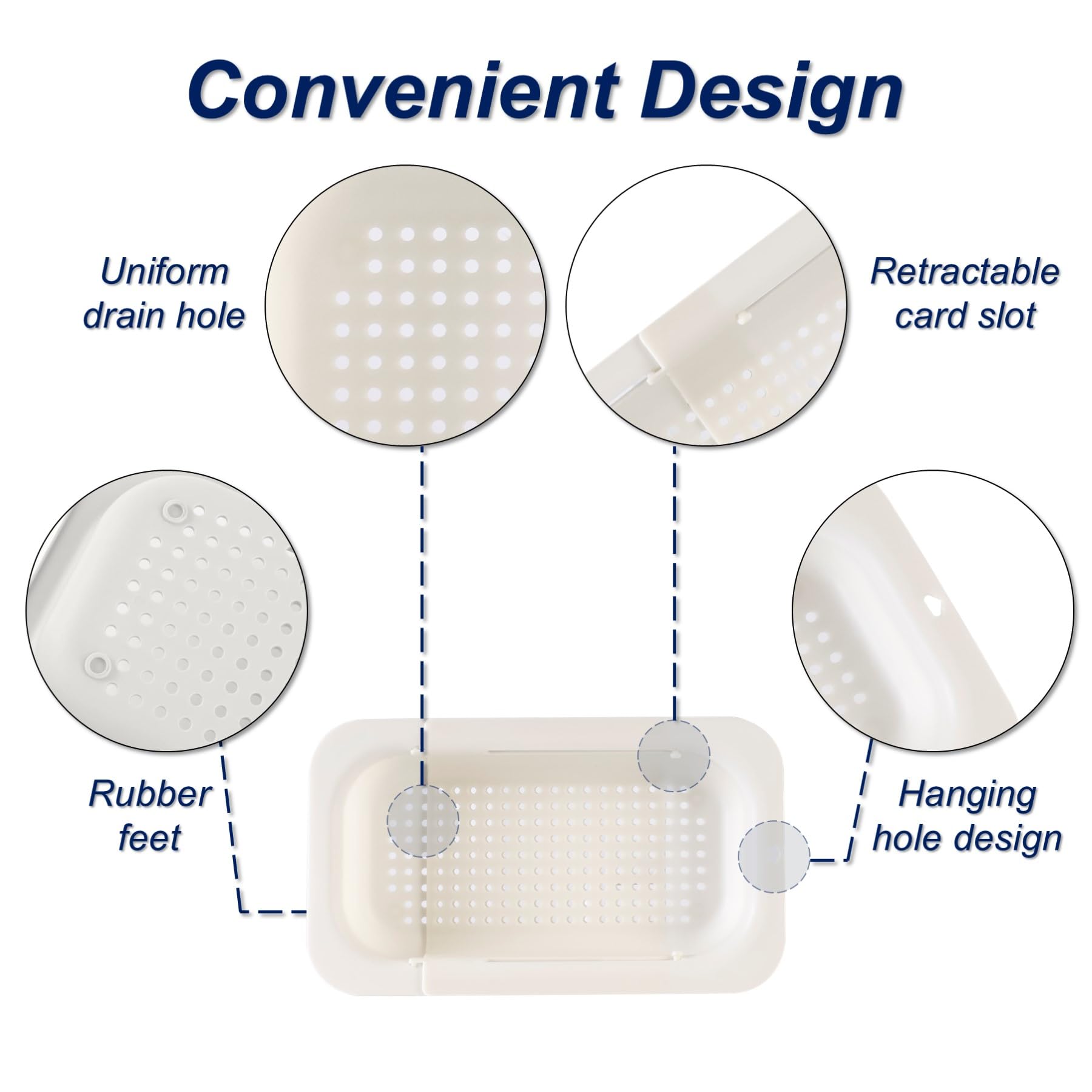 YUNKWONG dishwasher-safe rust-resistant basket for easy cleaning