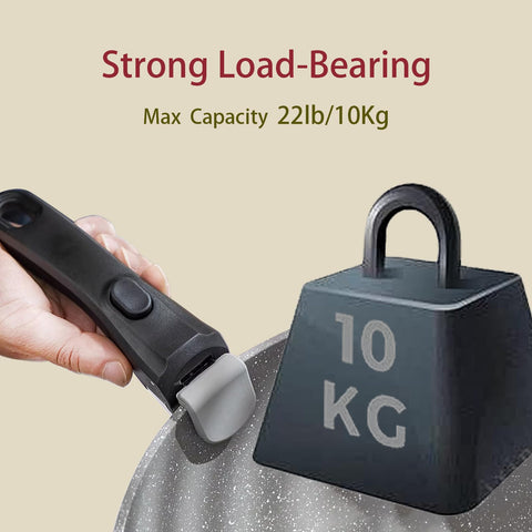Yunlnny serrated jaws deliver anti-slip grip on heavy pots and pans.