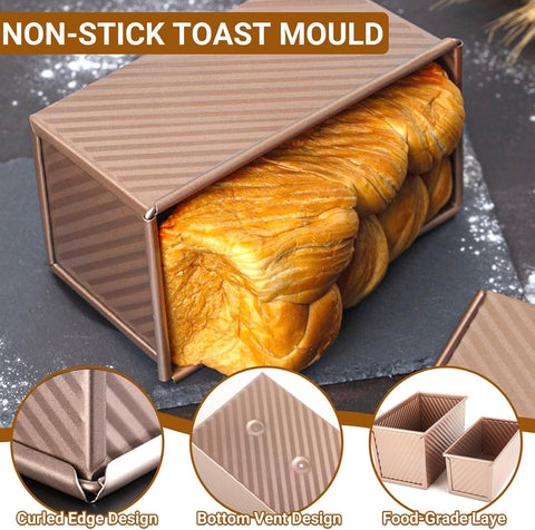 YURTKUMAS 1 lb loaf pan ideal for quick cottage loaves and snacks