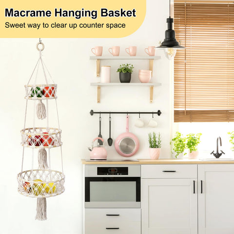 Yuuzue 3-tier bottom basket provides compact storage and efficient space use.