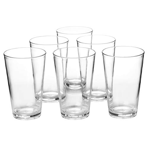 YUYUHUA highball tumbler with thick base for added stability.
