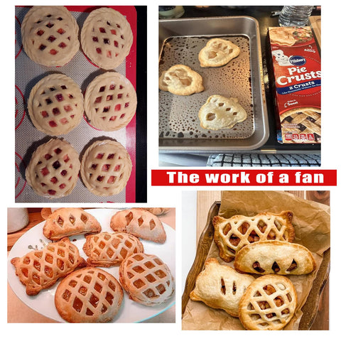 YUZHANGTONG dough presser pocket mold apple shape ideal for ready-to-fill pastries.