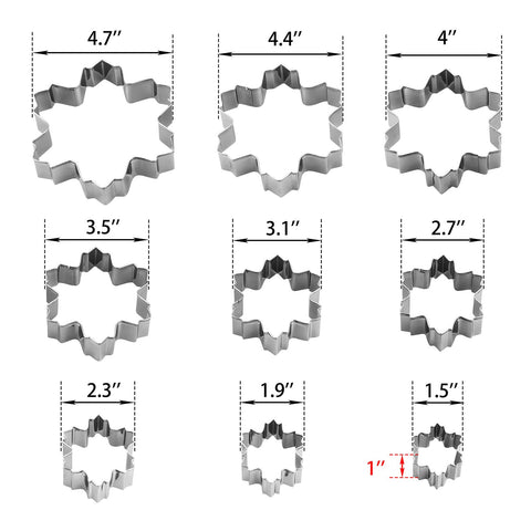 Rolled top edges provide safe handling during cutting.