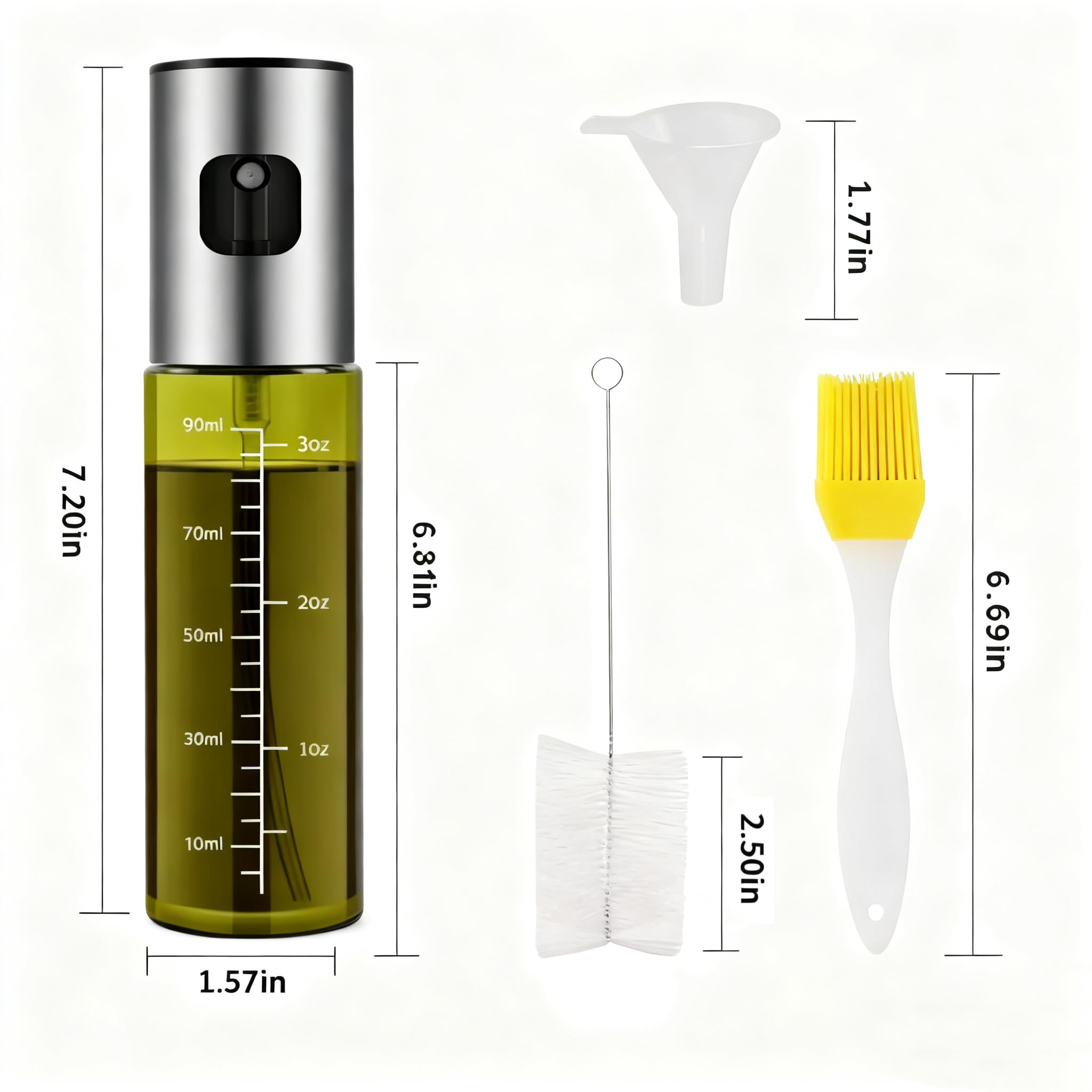 YxoMngHo ergonomic handle improves grip during kitchen spraying tasks.