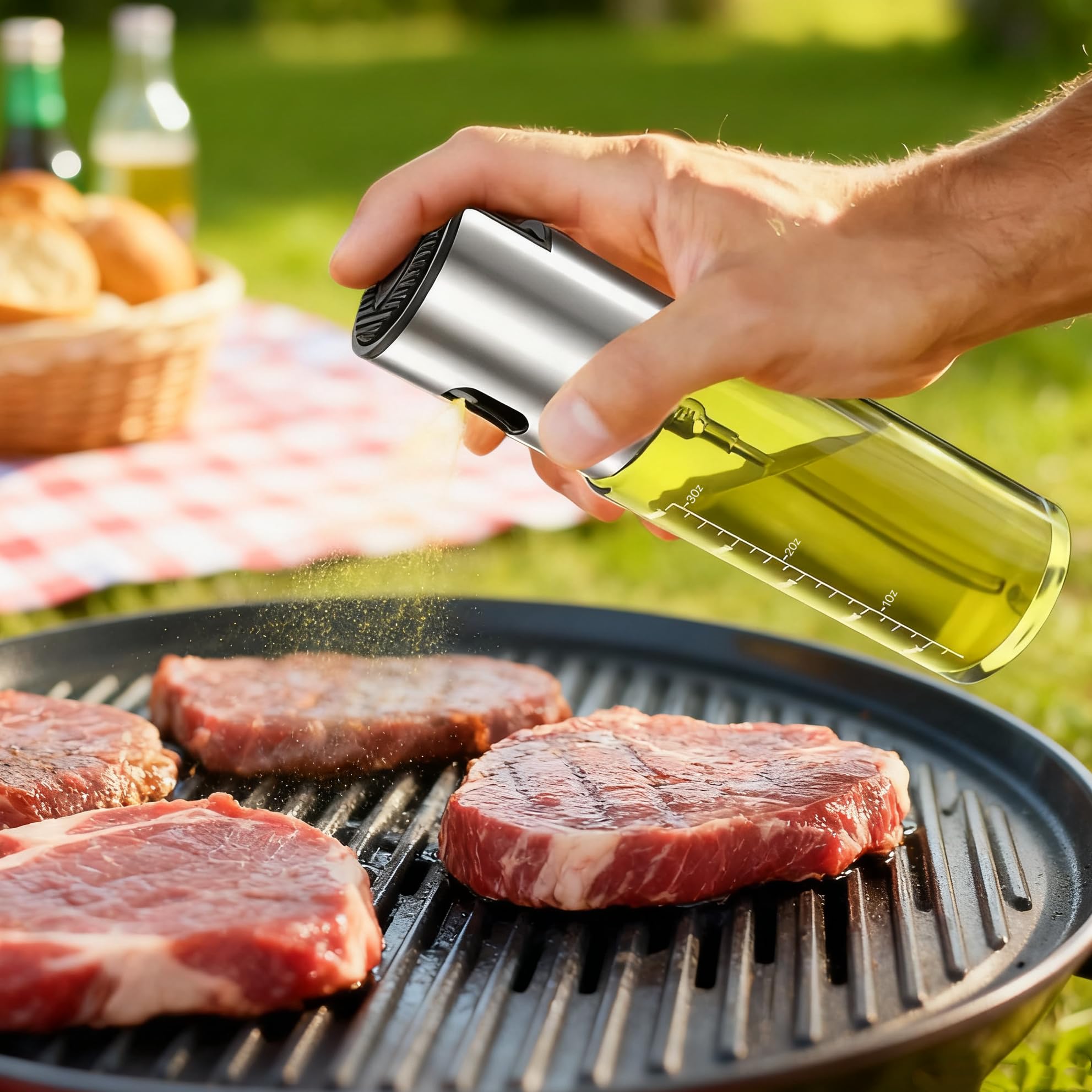 YxoMngHo kitchen use sprayer ideal for oiling pan salads grilling.