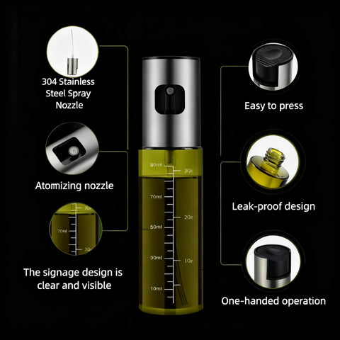 YxoMngHo oil sprayer nozzle precision for uniform spray in frying and salads.