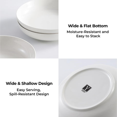 Y YHY bowls microwave-safe for quick reheats.