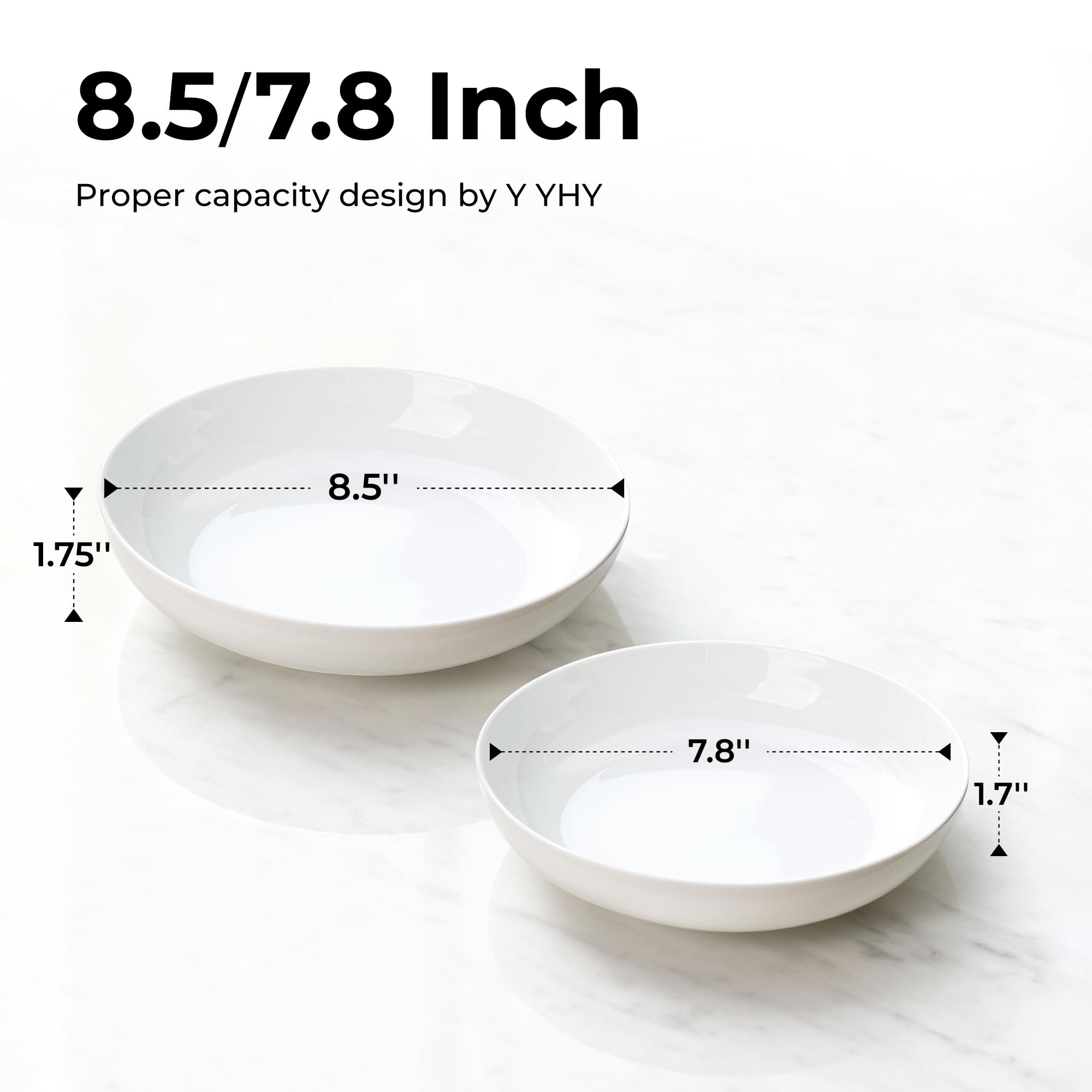 Y YHY stackable bowls save cabinet space and simplify storage