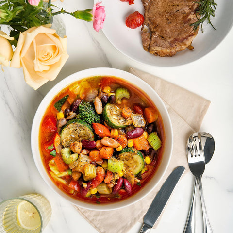 Y YHY serving bowls function as large salad or soup bowls for gatherings.