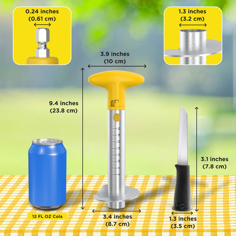 YYP pineapple cutter gift-ready packaging for pineapple lovers