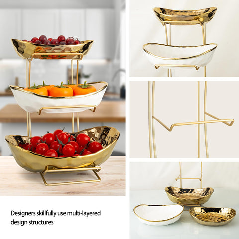 YYW on-counter display with fruits and snacks for everyday use