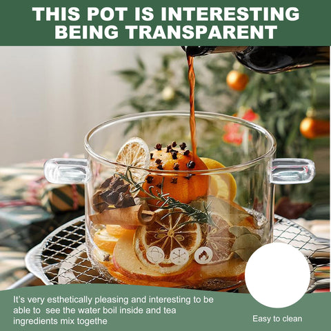 YYZIIOQ anti-scald handles provide comfortable grip during stovetop cooking