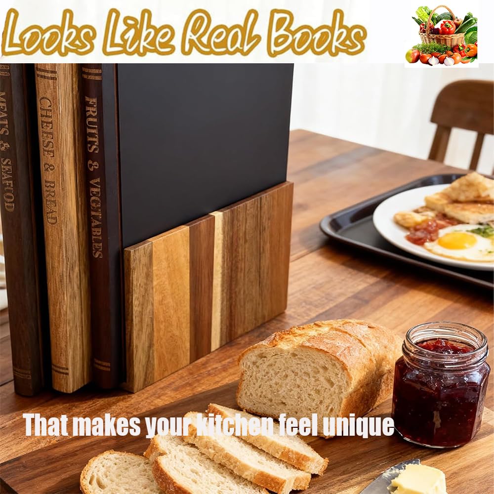 YZJSGOOD labeled bread and cheese board for clean slicing.