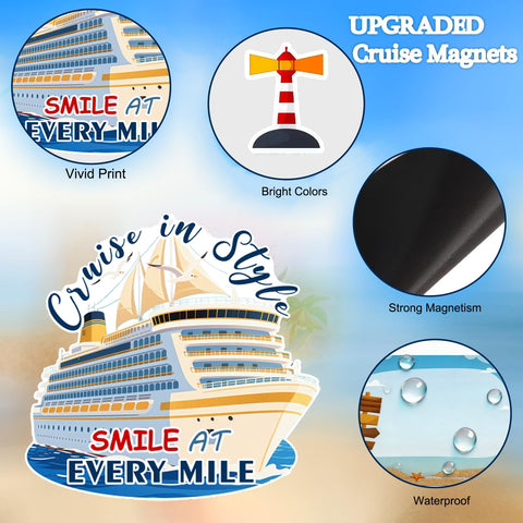 Zaardend cruise decor is lightweight and travel-ready for packing.