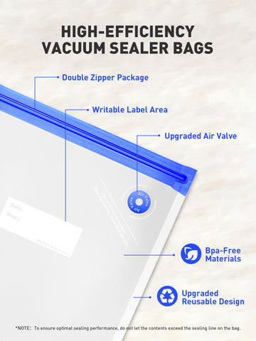 ZABINS compact sealer neatly fits in a kitchen drawer for easy access.