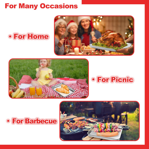 Zacfton baking sheet deep sides prevent juices from spilling