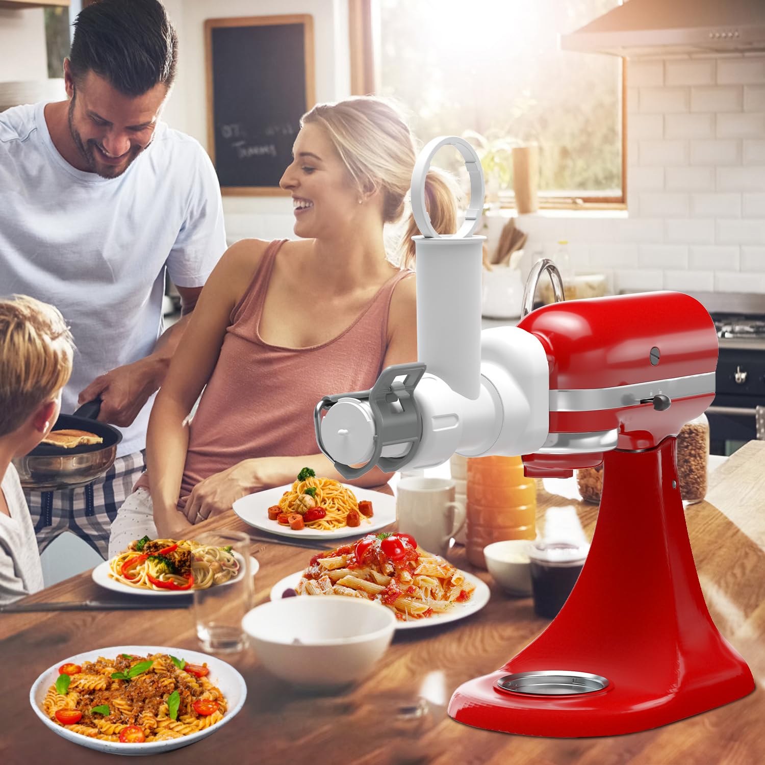ZACME Cleaning brush included with pasta maker for thorough surface cleaning