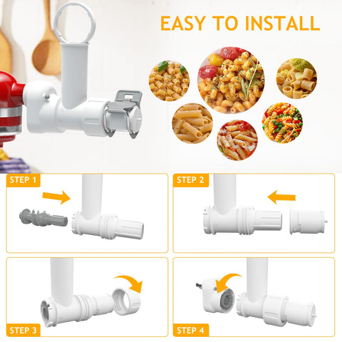 ZACME Small macaroni outlet for petite pasta perfect for soups