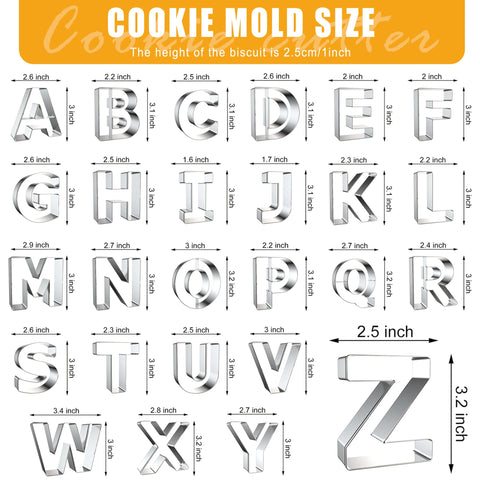ZADE stainless steel cutters with safe edge for easy cookies