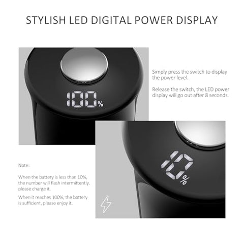 Zadelar rechargeable grinders USB-C charging for convenient home use