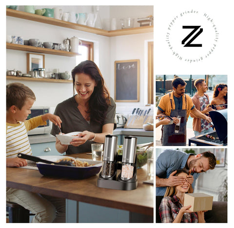 Zadelar ideal for dining tables, enhancing table-side seasoning.