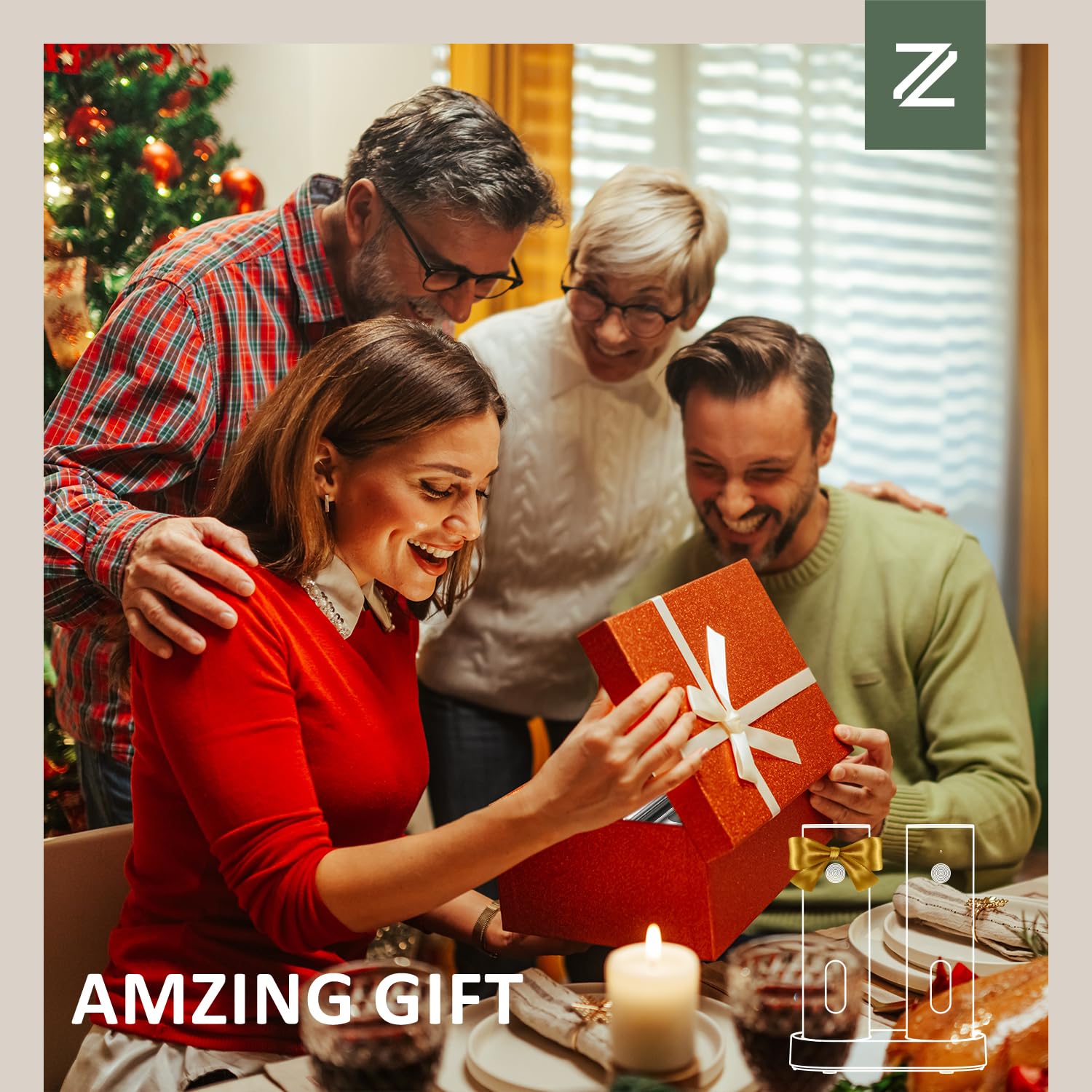 Zadelar dual charging base powers both grinders for uninterrupted seasoning.