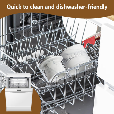 Zafero water line design helps keep butter soft yet protected.