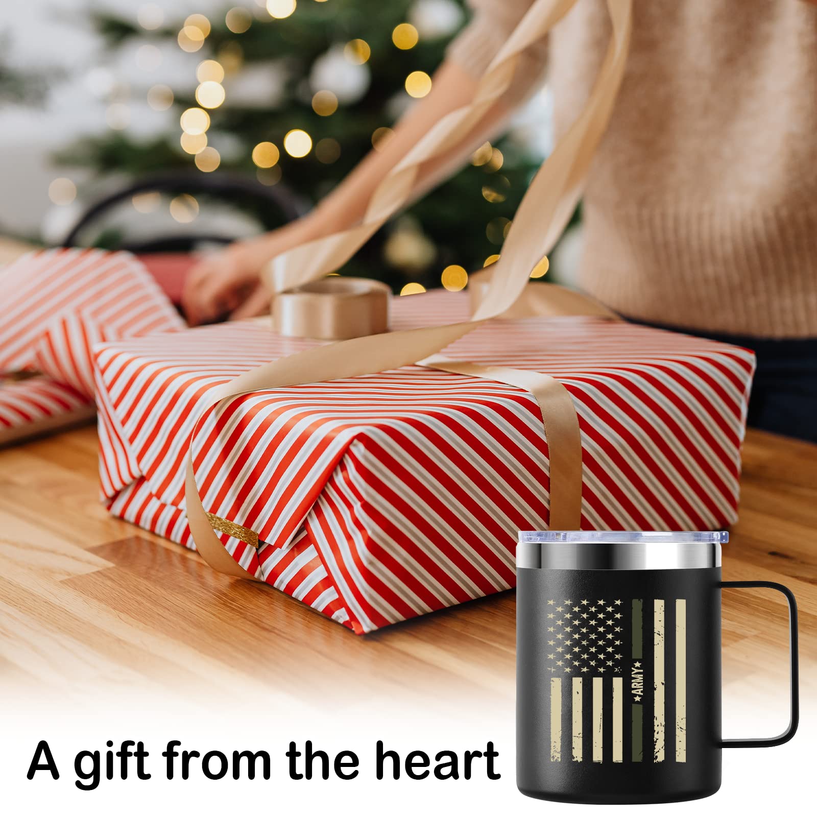 ZAHUOMUG 12oz capacity on the go perfect for coffee or tea