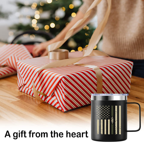 ZAHUOMUG 12oz capacity on the go perfect for coffee or tea