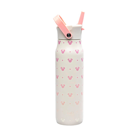 Zak Designs Minnie Mouse Harmony 32oz bottle with 3D artwork for tactile grip and style.