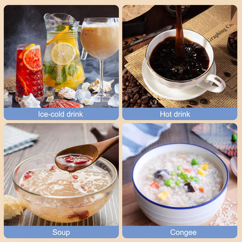 Zalaxt 28oz thermos versatile for hot or cold meals