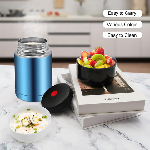 Zalaxt wide-mouth design eases filling and quick food removal