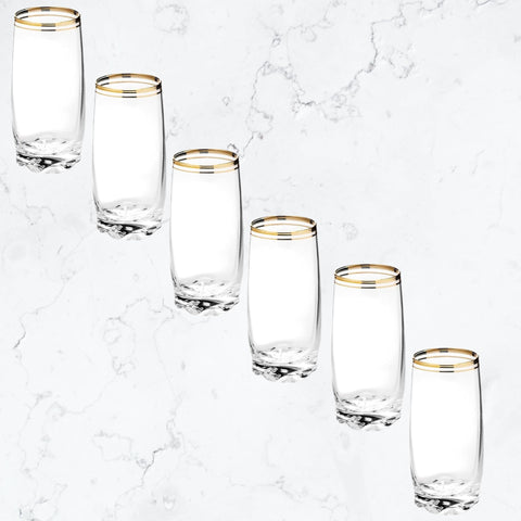 Zanzer gift-ready gold glass cups ideal for celebrations