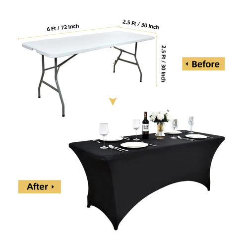 ZarzaaSik professional look enhances displays at weddings and trade shows.
