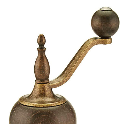 Zassenhaus Speyer pepper mill on kitchen counter for fresh aroma.