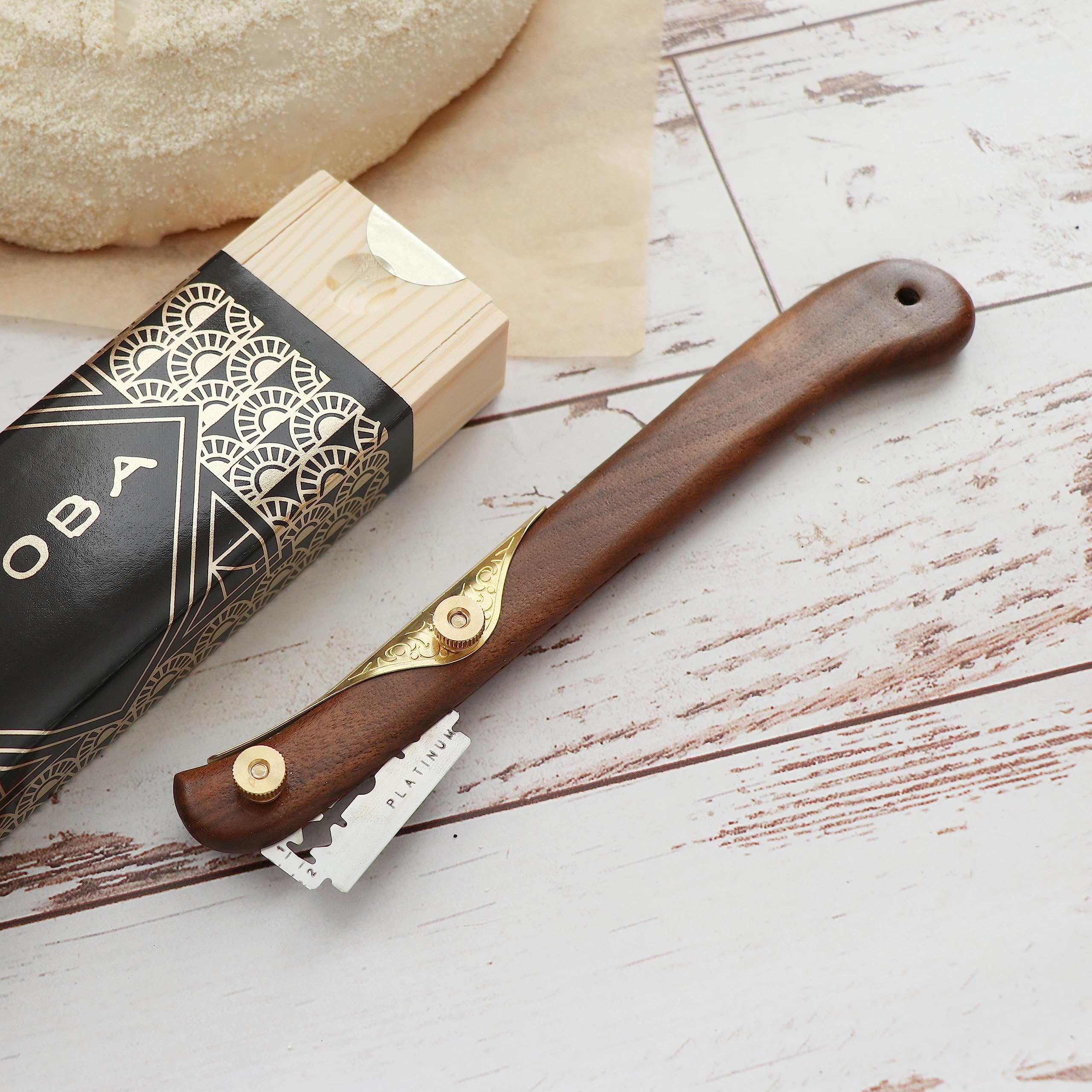 Zatoba American Black Walnut Bread Lame designed 2007