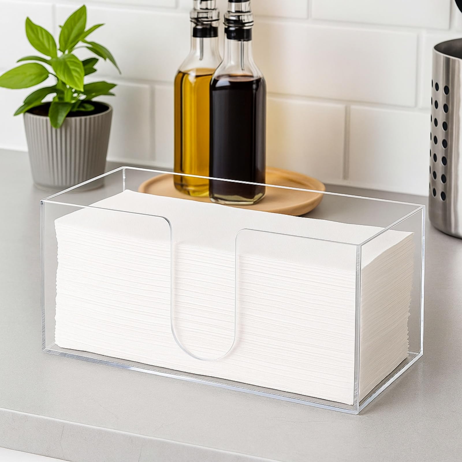 ZAVOOS space-saving countertop stand fits kitchens and baths