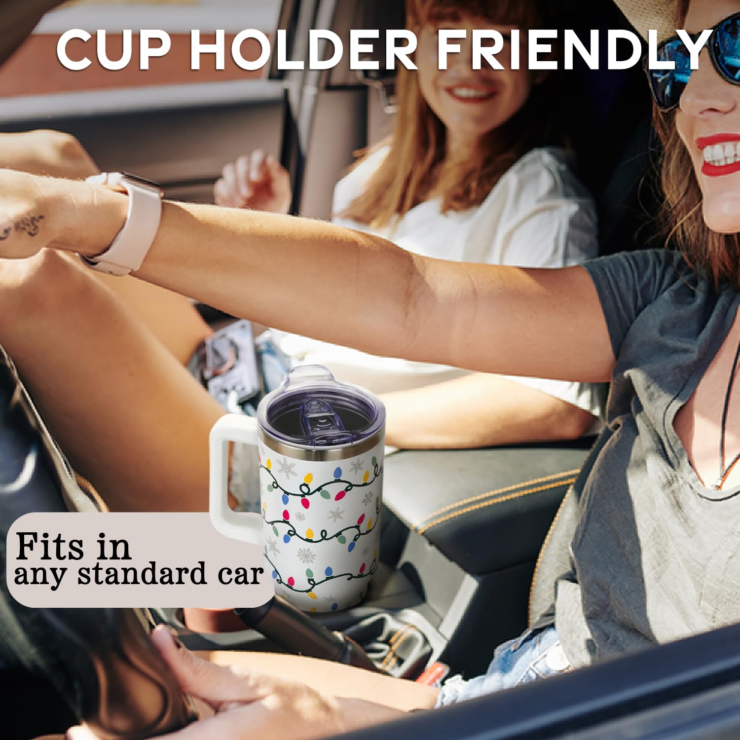 Zbnisiw 40 oz capacity suits long days at work or outings.